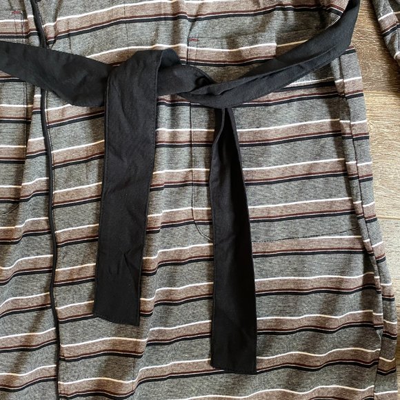 Majestic International Dawn Time Knit Jersey Shawl Robe - Picture 5 of 8